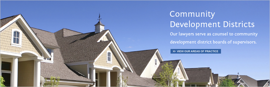 Community Development Districts